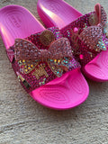 Bling and Bows Slides (Womens)