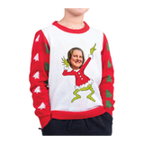 Custom Youth Christmas Movie Yourself Sweaters