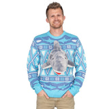 3D Shark Plushie Ugly Christmas Sweater