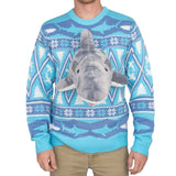 3D Shark Plushie Ugly Christmas Sweater