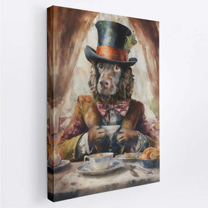 Whiskers in Wonderland  - Custom Royal Pet Portrait Canvas