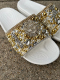 Silver and Gold Slides Edition (Womens)