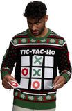 Tic Tac Ho Festive Gamewear Ugly Christmas Sweater