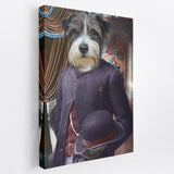 Albert - Custom Royal Pet Portrait Canvas