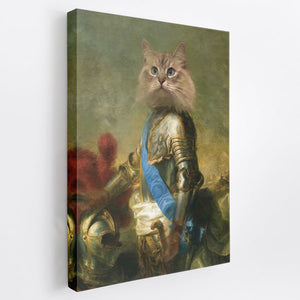 Alexander - Custom Royal Pet Portrait Canvas