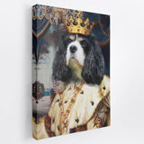 King Alfred - Custom Royal Pet Portrait Canvas