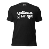 Antisocial_Cat mom_tee | Pet Obsessed People