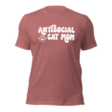 Antisocial Cat Mom Unisex Tee