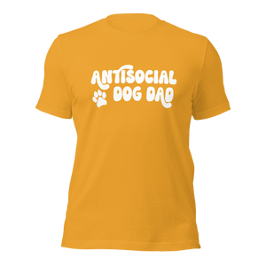 Antisocial Dog Dad Unisex Tee