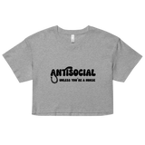 Antisocial Unless You're A Horse Crop