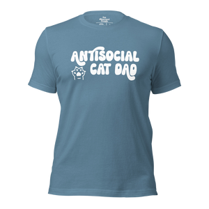 Antisocial Cat Dad Unisex Tee