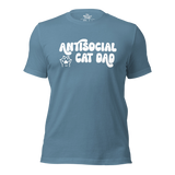 Antisocial Cat Dad Unisex Tee