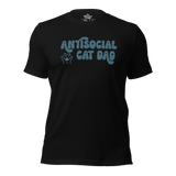 Antisocial Cat Dad Unisex Tee