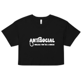 Antisocial Unless You're A Horse Crop