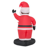 Inflatable Christmas Black Santa Claus Decoration