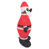 Inflatable Christmas Black Santa Claus Decoration