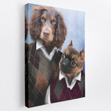 Bros - Custom Pet Portrait Canvas