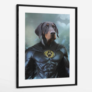 Bruce - Custom Pet Portrait Framed