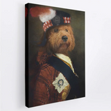 Highland Clan  - Custom Royal Pet Portrait Canvas