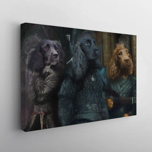 The Last Wish - Custom Pet Portrait Canvas