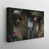 Groundskeepers - Custom Pet Portrait Canvas