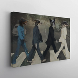 Abbey Road - Custom Pet Portrait Canvas