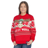 Women's Christmas Vacation Marty Moose Walley World Ugly Christmas Sweater