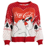 Women's Coca-Cola Polar Bear Love Ugly Christmas Sweater