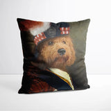 Highland Clan - Custom Royal Pet Portrait Cushion