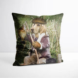 Gone Fishing - Custom Portrait Cushion