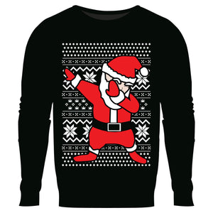 Dabbin' Santa Ugly Christmas Sweatshirt