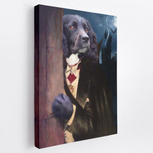 Dracula - Custom Pet Portrait Canvas