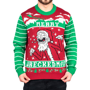 Rick & Morty Merry Wreckedmas Sweater