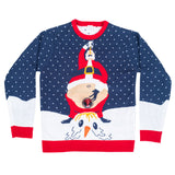 Santa Peeing Beverage Sweater