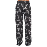 Deathrow Records Logo Toss Adult Sleep Lounge Pants