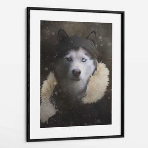 Explorer - Custom Framed Pet Portrait