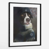 Fan - Custom Framed Pet Portrait