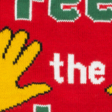 Feel The Joy Groping Hands Tacky Ugly Christmas Sweater