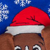 Flappy Dog Animated Puppy Ears Ugly Christmas Sweater