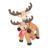 Funny Humping Reindeer Christmas Lawn Inflatable Decoration