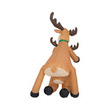 Funny Humping Reindeer Christmas Lawn Inflatable Decoration