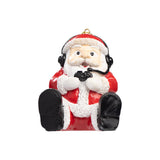 Gamer Santa Ornament