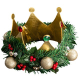 Green Monster Christmas Crown