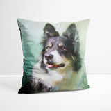 Vibrant Style - Custom Pet Portrait Cushion