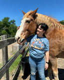 Healing With Horses Herd Unisex t-shirt