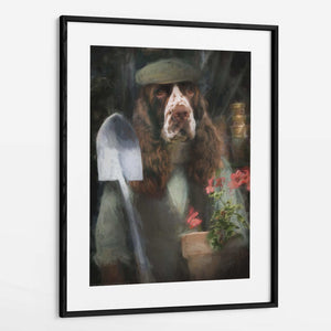 Hector - Custom Framed Portrait