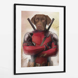 Hero - Custom Pet Portrait Framed