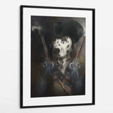 Highwayman - Custom Royal Pet Portrait Framed