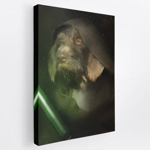 Jedi - Custom Pet Portrait Canvas