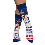 Jesus Birthday Boy Ugly Christmas Socks